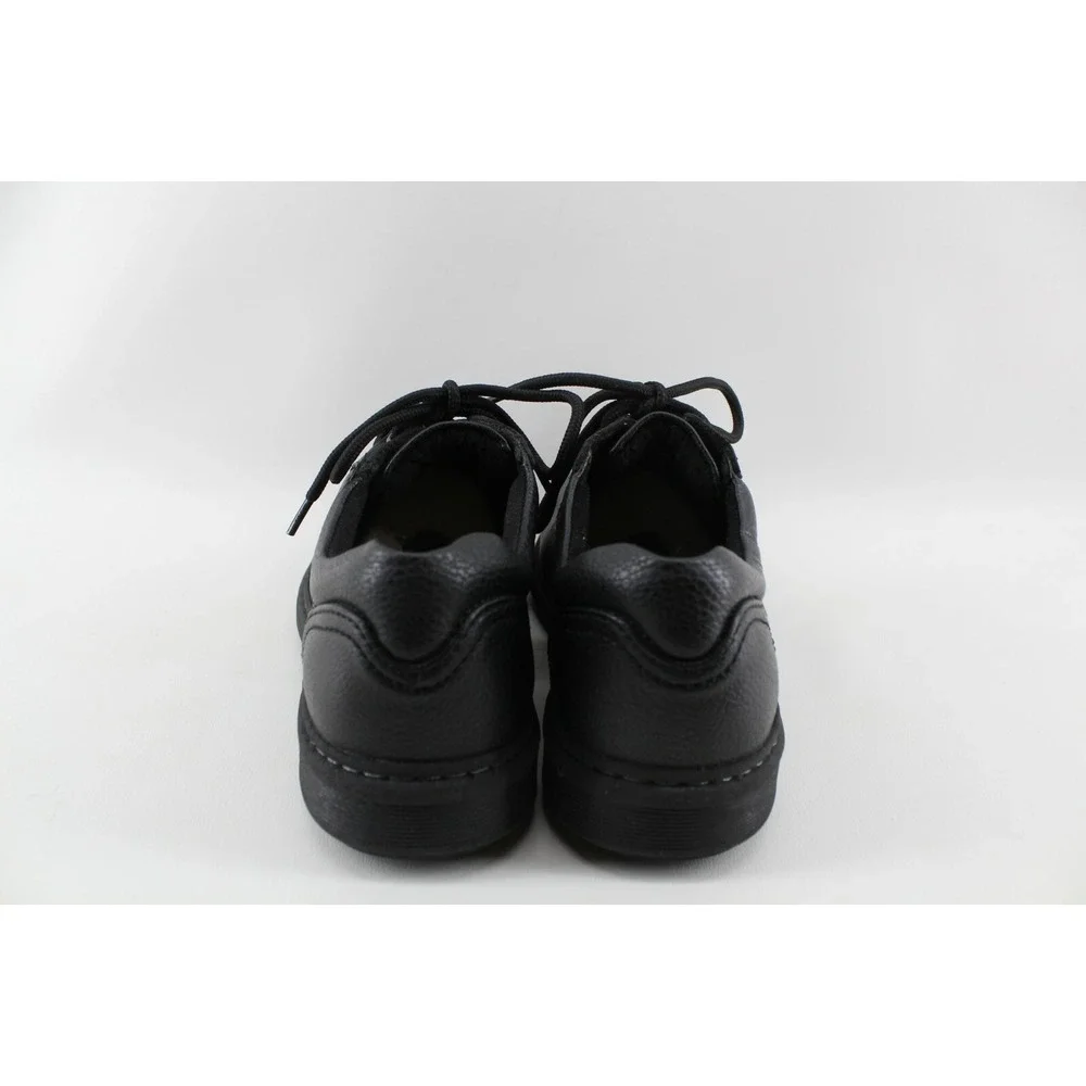 Nunn Bush Black Leather Plain Toe Oxford Men's 9 M US‎ Memory Foam Insoles